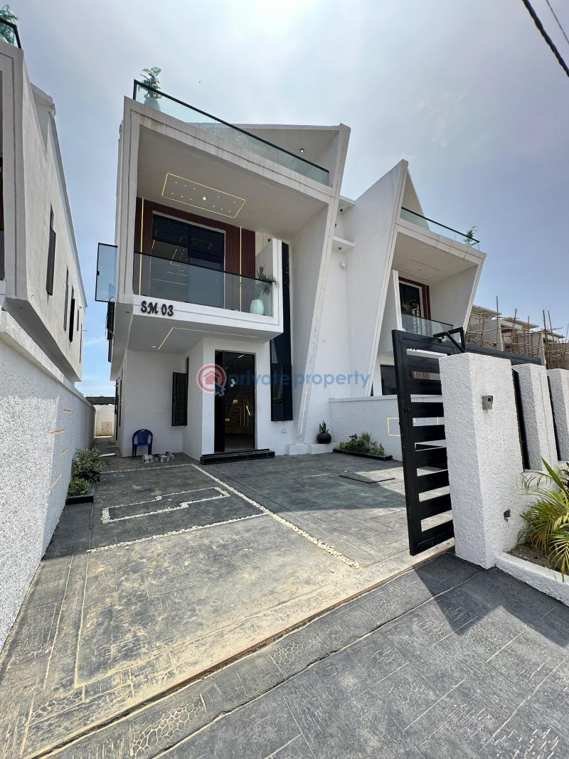 4 bedroom semi detached duplex with bq - 1 4 bedroom Semi detached Duplex For Sale Ikota Lekki Lagos - 1