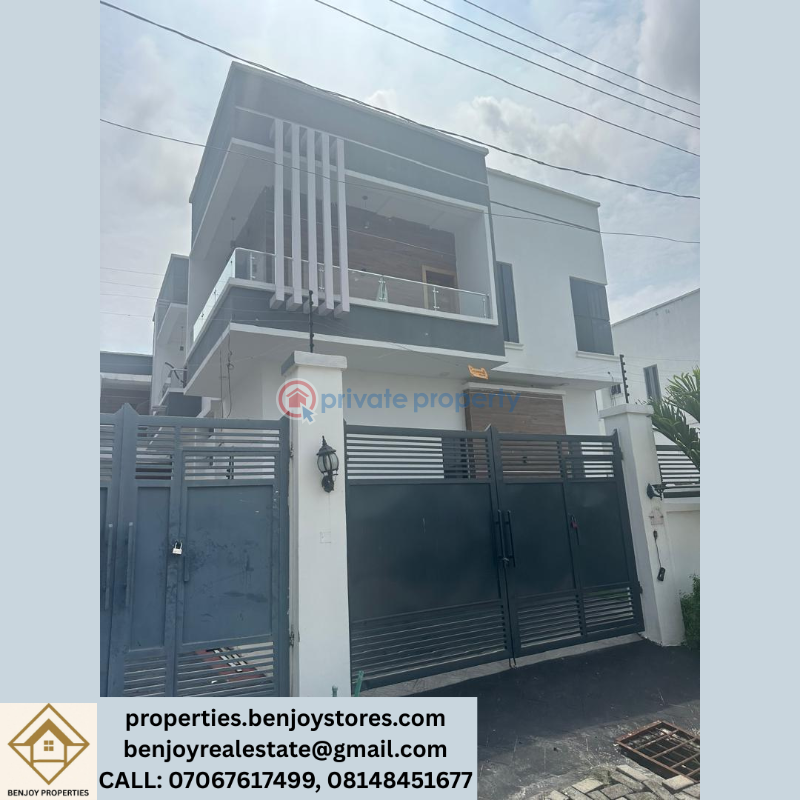 4 bedroom Semi detached Duplex For Sale Chevron Lekki Lagos - 1