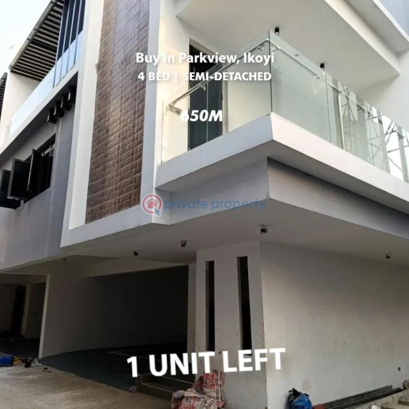 4 bedroom Semi detached Duplex For Sale Ikoyi Lagos - 0