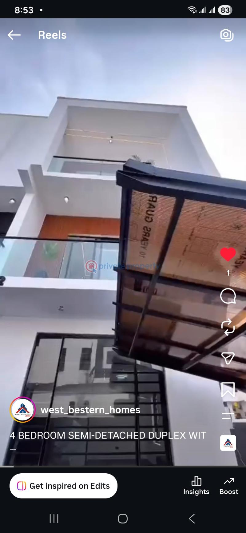 4 bedroom Semi detached Duplex For Sale Orchid Road Lekki Phase Lekki Lagos - 1