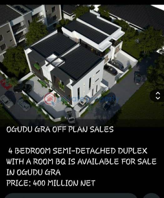 4 bedroom semi-detached in ogudu gra - 0 4 bedroom Semi detached Duplex For Sale Ogudu GRA Ojota Lagos - 0