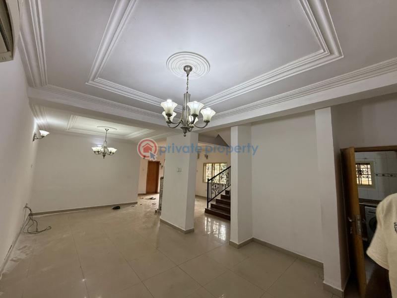 4 bedroom semi detached with bq - 4 4 bedroom House For Rent Wuse II Abuja Phase 1  - 4