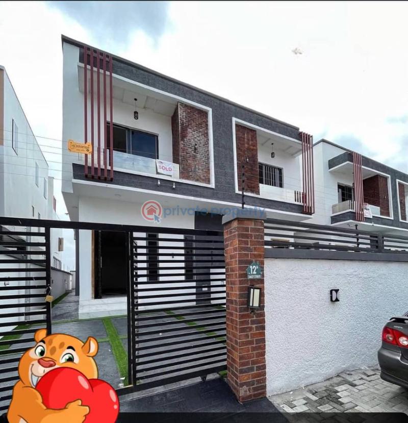 4 bedroom Semi detached Duplex For Rent Chevron Drive Lekki Lagos - 0