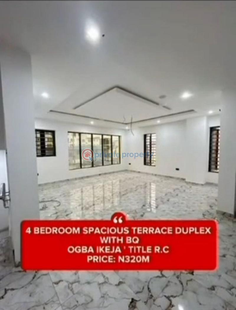 4 bedroom Terraced Duplex For Sale Ogba Ikeja Lagos - 3