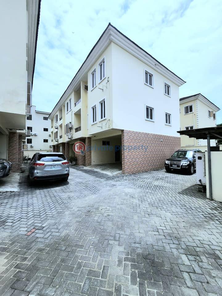 4-bedroom terace duplex with a bq - 0 4 bedroom Terraced Duplex For Rent Oniru Victoria Island Lagos - 0