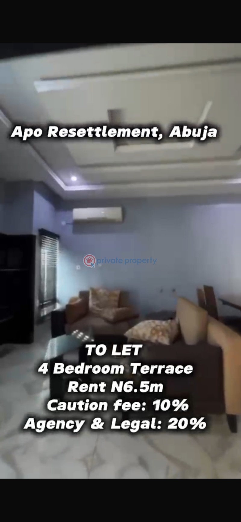 4 bedroom Terraced Duplex For Rent Apo Abuja Phase 2  - 1