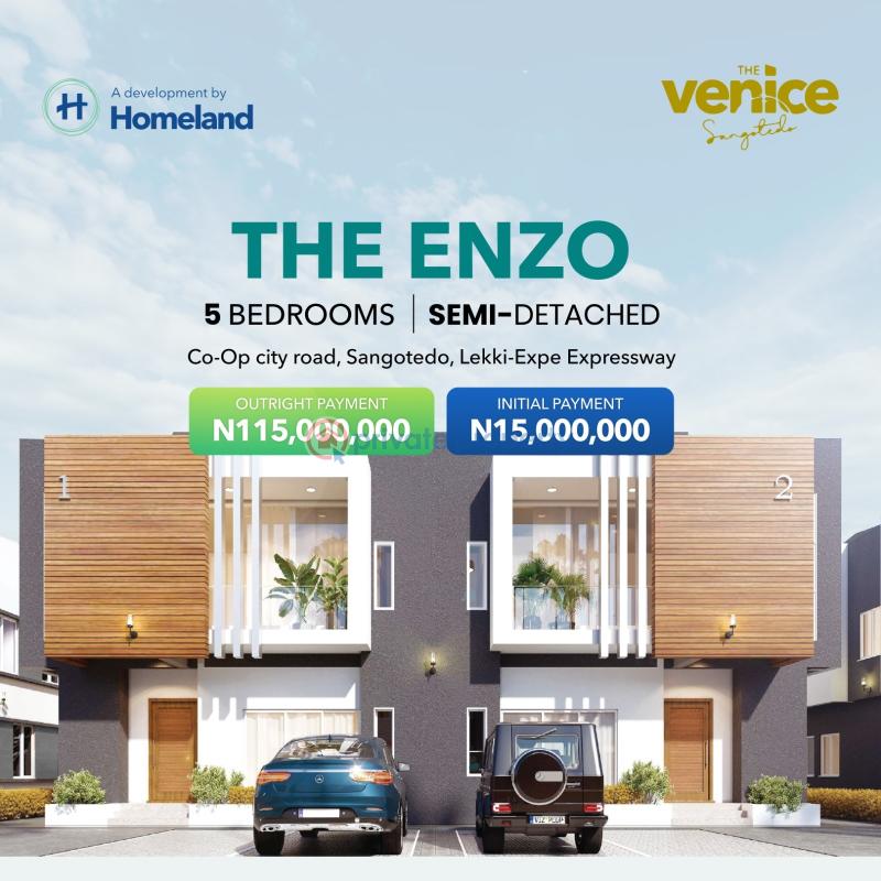 4 bedroom Duplex For Sale The Venice , Behind Co Op Villa, Jonathan Hotel Road, Sangotedo Ajah Lagos - 5