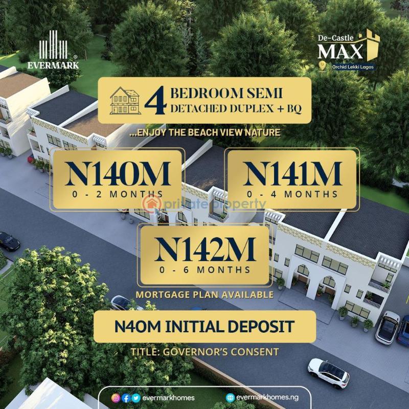 4 bedroom Duplex For Sale Orchid Road, Lafiaji, Directly Opposite Cooplag Gardens Estate, Lekki Lagos. Lekki Lagos - 3