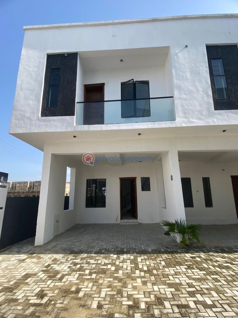 4 bedroom terrace duplex - 1 4 bedroom Terraced Duplex For Sale Harris Drive Victoria Garden City Lekki Lagos - 1