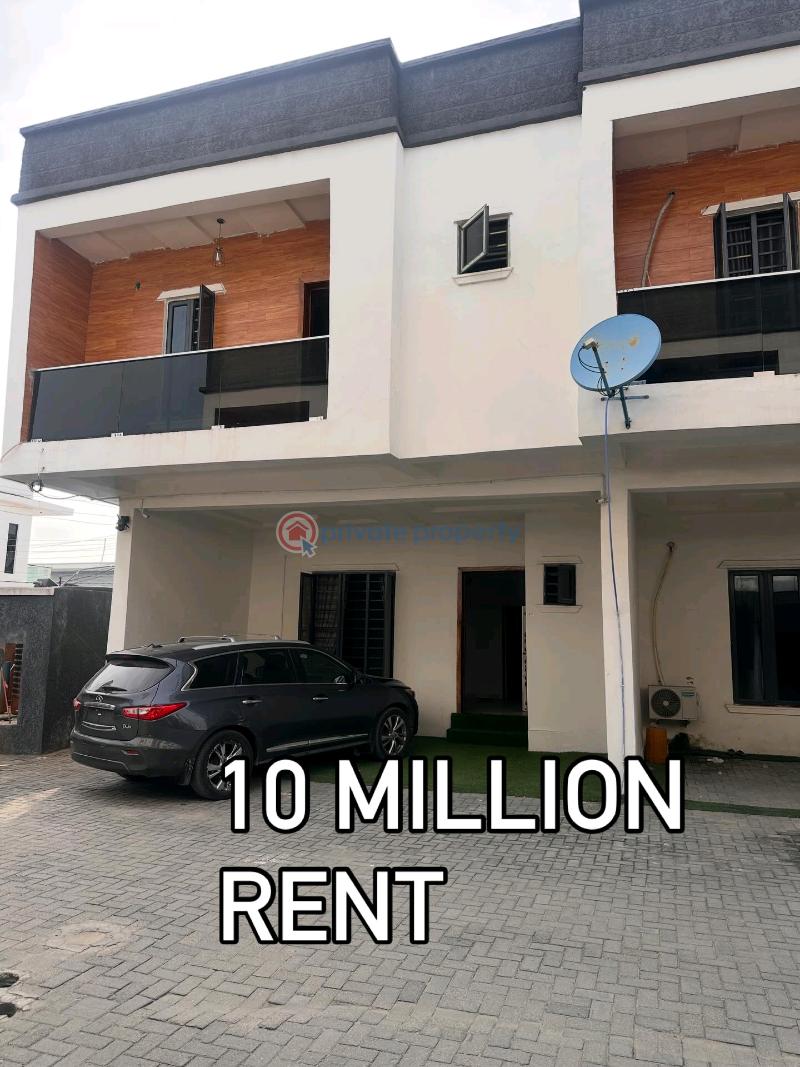 4 bedroom Terraced Duplex For Rent Ikota Lekki Lagos - 0