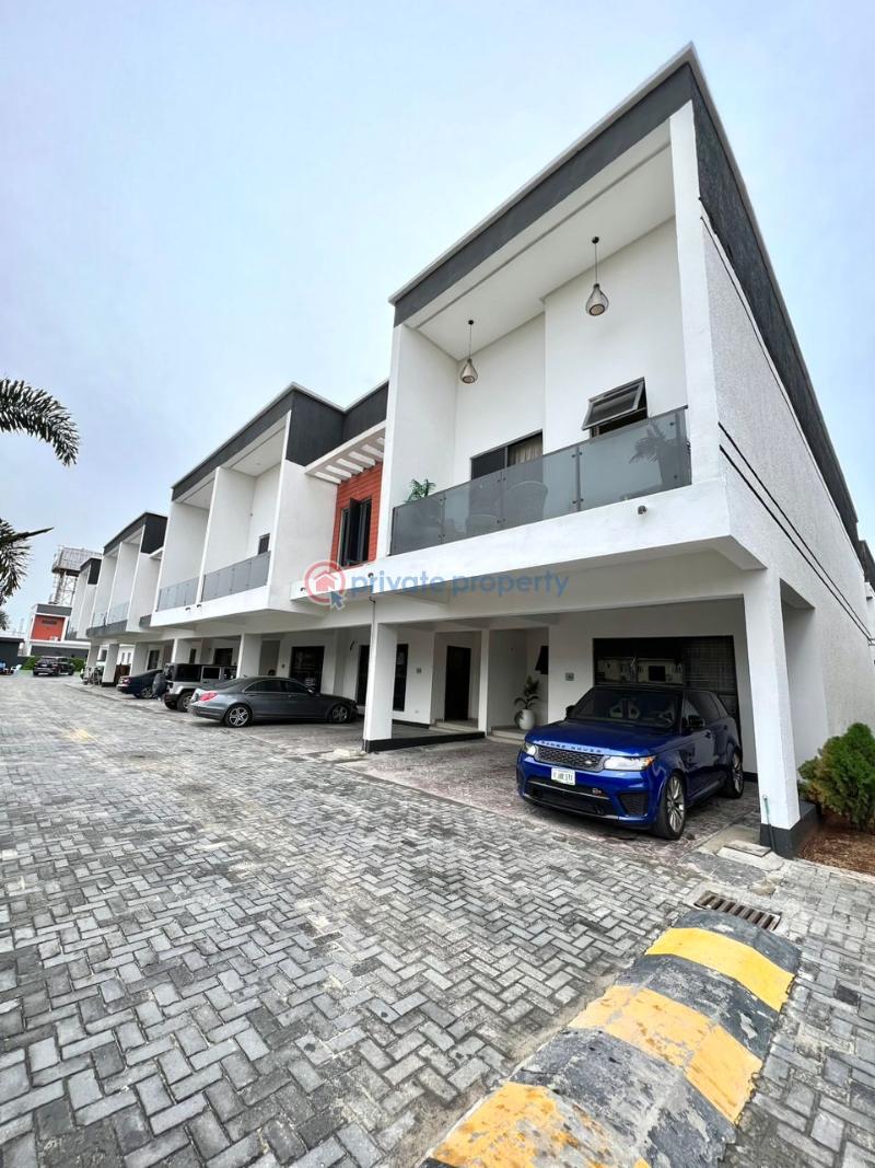 4-bedroom terrace duplex - 0 4 bedroom Terraced Duplex For Rent Osapa London Lekki Lagos - 0