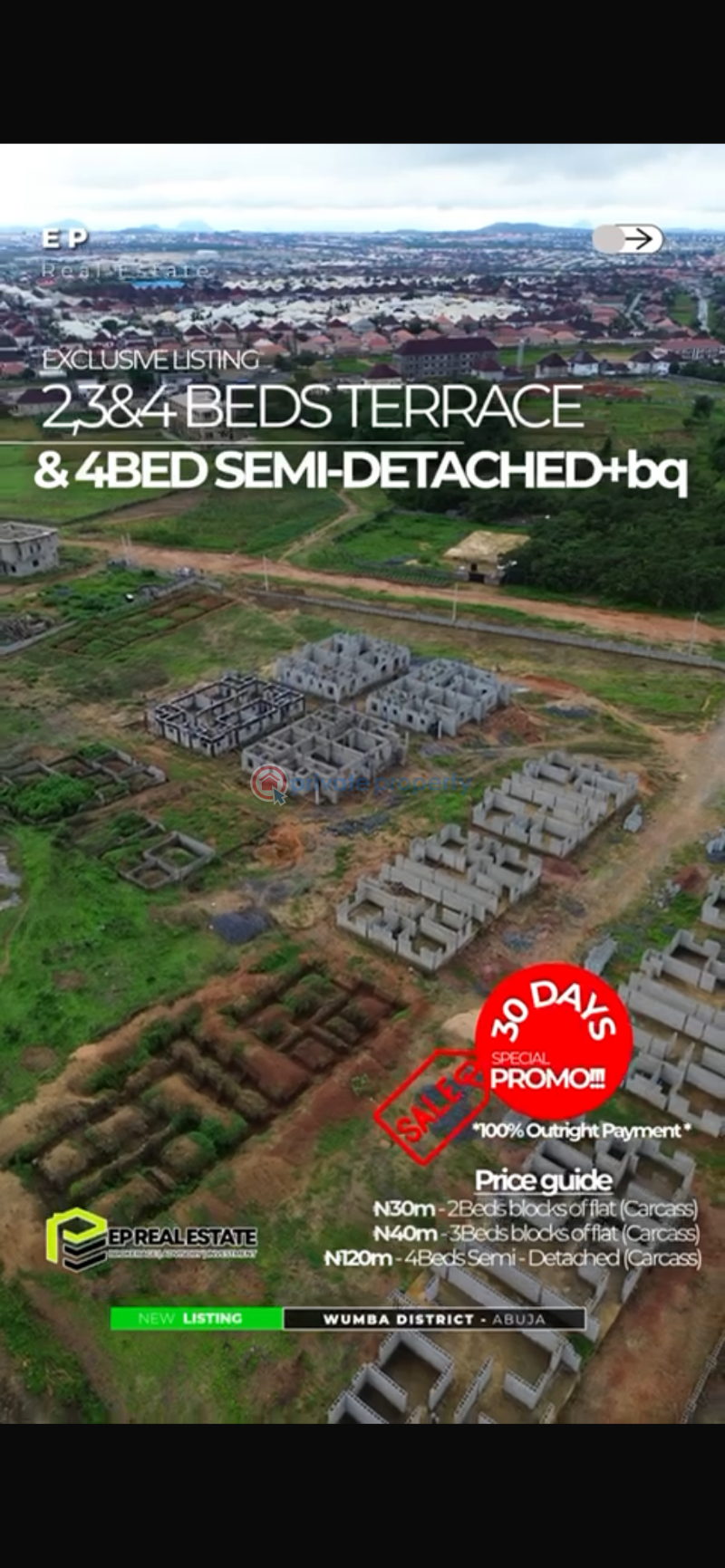 4 bedroom House For Sale Wumba Abuja Phase 3  - 2