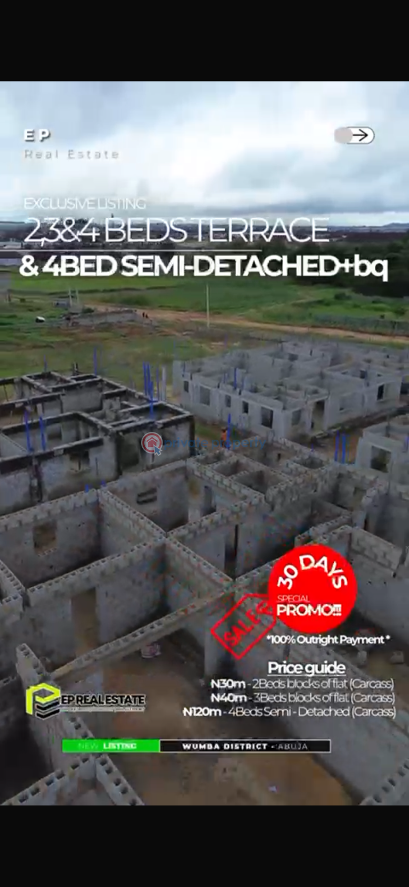 4 bedroom House For Sale Wumba Abuja Phase 3  - 4