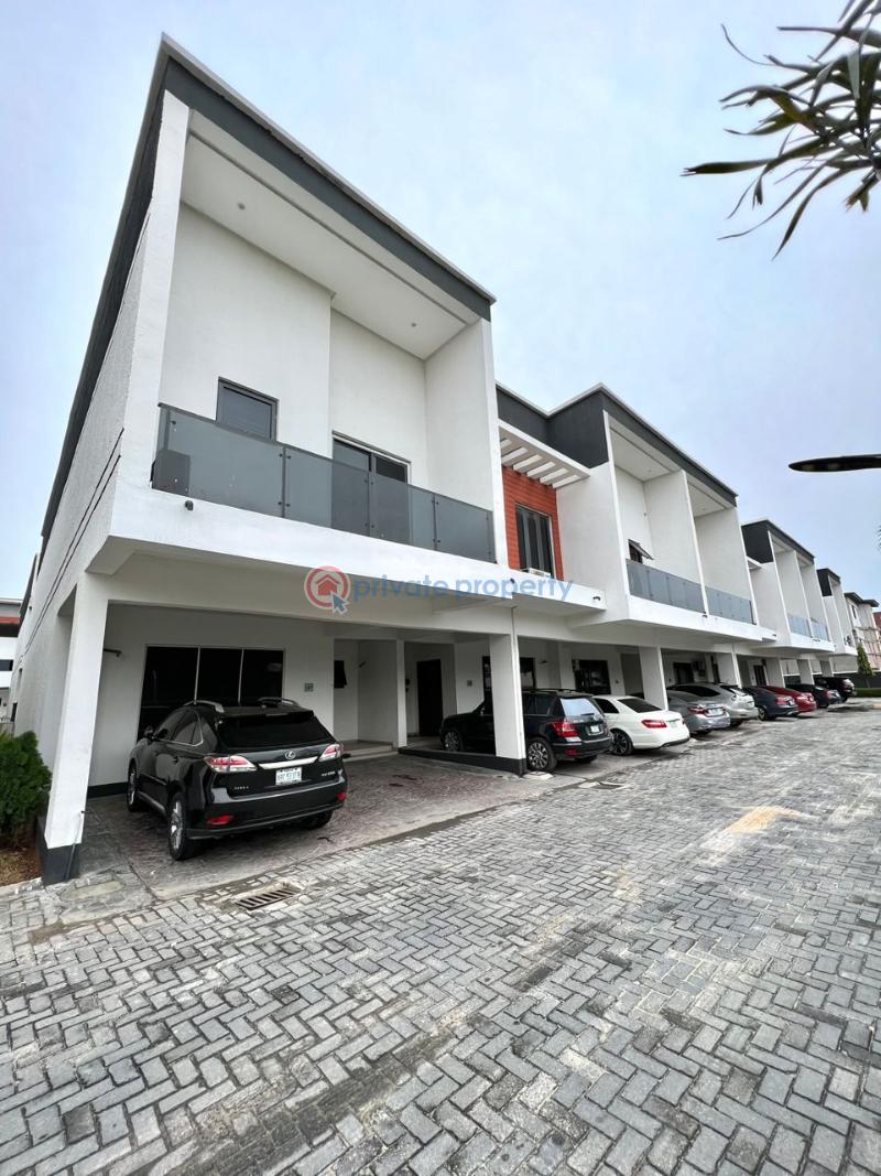 4-bedroom terrace duplex - 5 4 bedroom Terraced Duplex For Rent Osapa London Lekki Lagos - 5