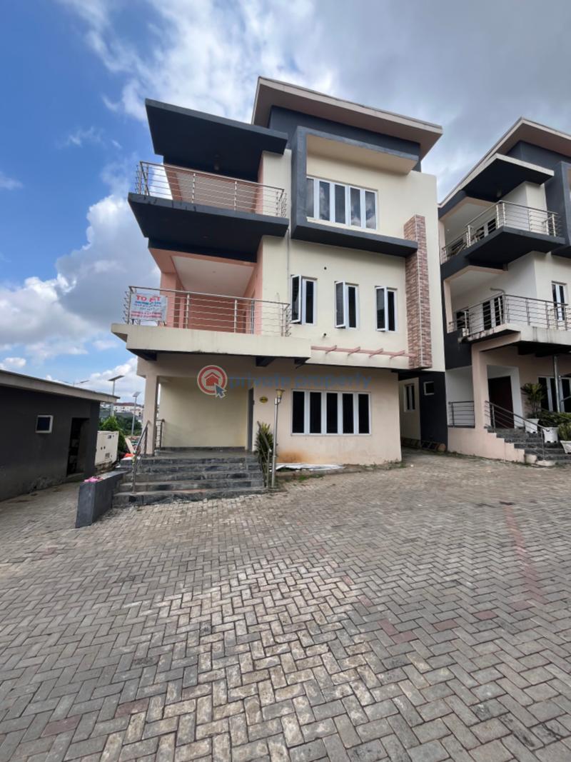 4 bedroom Terraced Duplex For Rent Guzape Main Guzape Abuja Phase 1  - 0