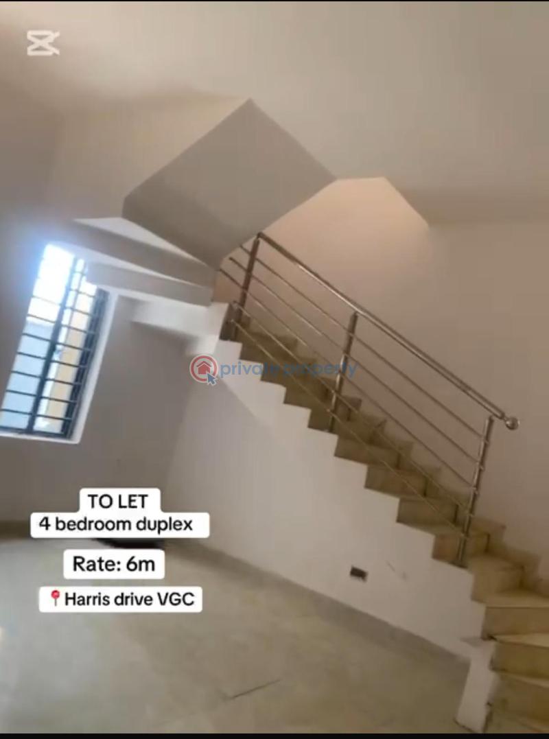 4 bedroom Terrace For Rent Harris Drive Vgc Victoria Garden City Lekki Lagos - 1