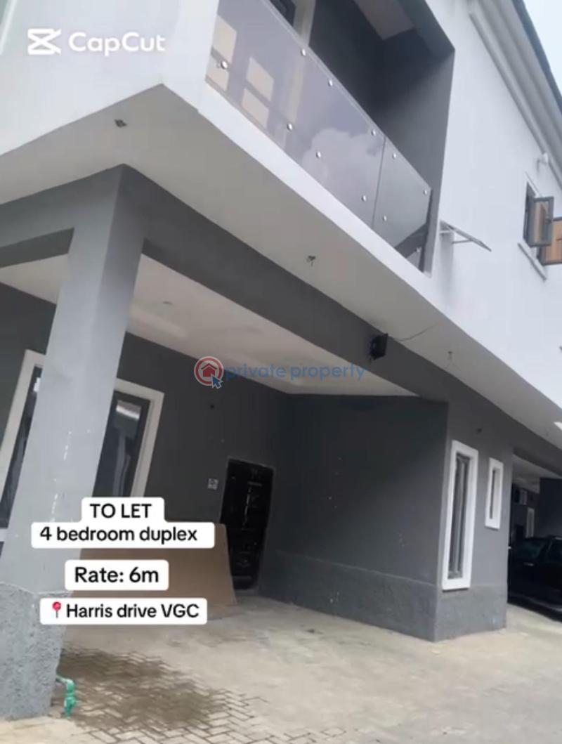 4 bedroom Terrace For Rent Harris Drive Vgc Victoria Garden City Lekki Lagos - 0