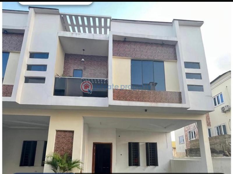 4 bedroom Terraced Duplex For Sale New Road Chevron Lekki Chevron Drive Lekki Lagos - 1