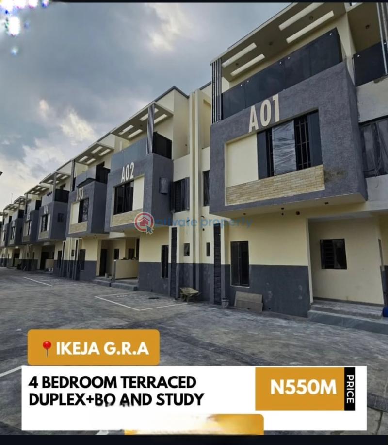 4 bedroom Terraced Duplex For Sale Ikeja GRA Lagos - 0
