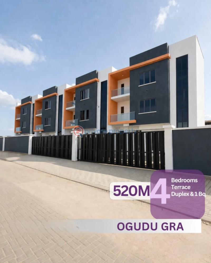 4 bedroom Terraced Duplex For Sale Ogudu GRA Lagos - 0