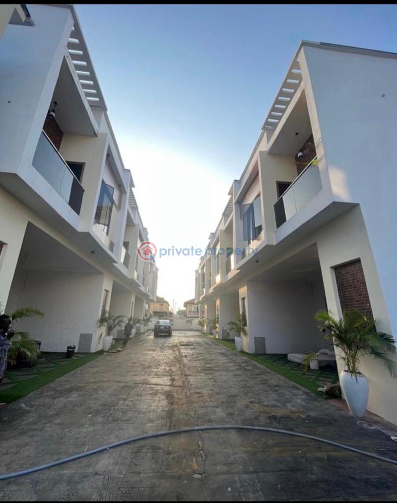 4 bedroom Terraced Duplex For Sale Chevron By New Road Lekki Igbo Efon Lekki Lagos - 0