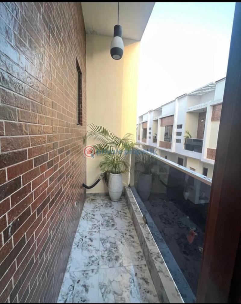 4 bedroom terrace duplex with a gym house - 2 4 bedroom Terraced Duplex For Sale Chevron By New Road Lekki Igbo Efon Lekki Lagos - 2