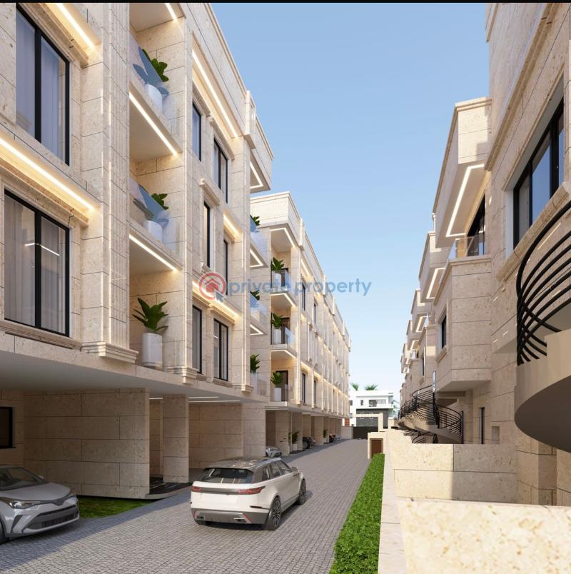 4 bedroom terrace duplex with a pool, elevator, ,gym  , 2 staff room - 1 4 bedroom Terraced Duplex For Sale Old Ikoyi Lagos - 1