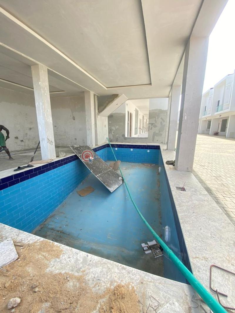 4 bedroom terrace duplex with bq - 3 4 bedroom Terraced Duplex For Sale Vgc Lekki Lagos Victoria Garden City Lekki Lagos - 3