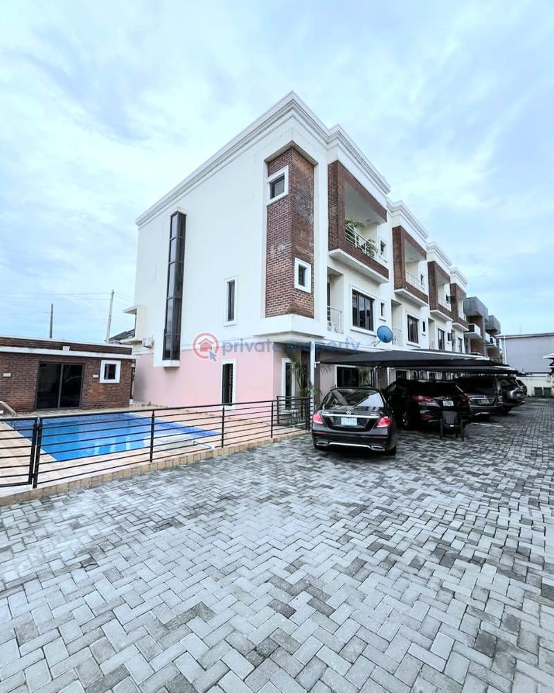 4 bedroom Terraced Duplex For Sale Lekki Right Lekki Phase 1 Lagos - 0