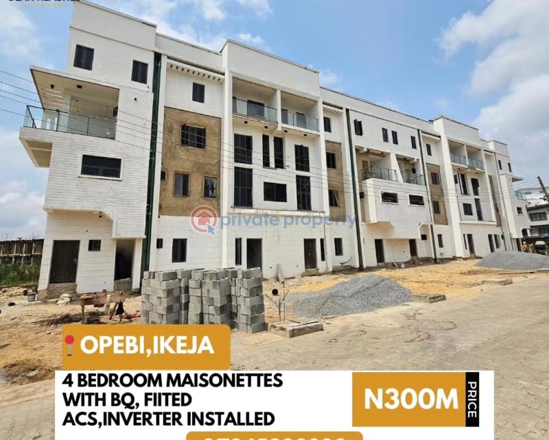 4 bedroom Terraced Duplex For Sale Opebi Ikeja Lagos - 0