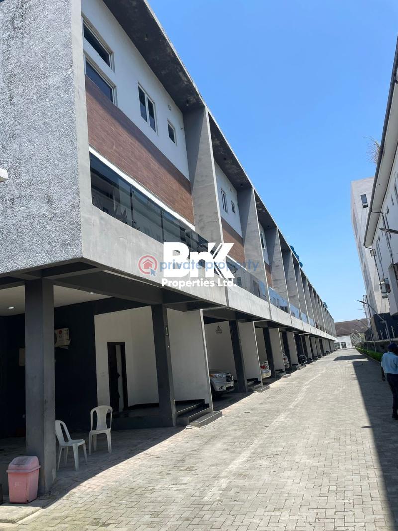 4-bedroom terrace duplex with bq and pool - 1 4 bedroom Terraced Duplex For Sale Ikate Elegushi Lekki Lagos - 1