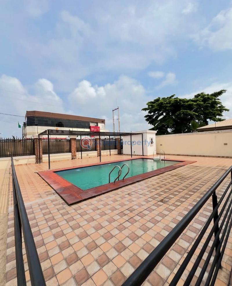 4 bedroom terrace duplex with bq and swimming pool - 12 4 bedroom Terraced Duplex For Rent Lekki Phase 1 Lagos - 12
