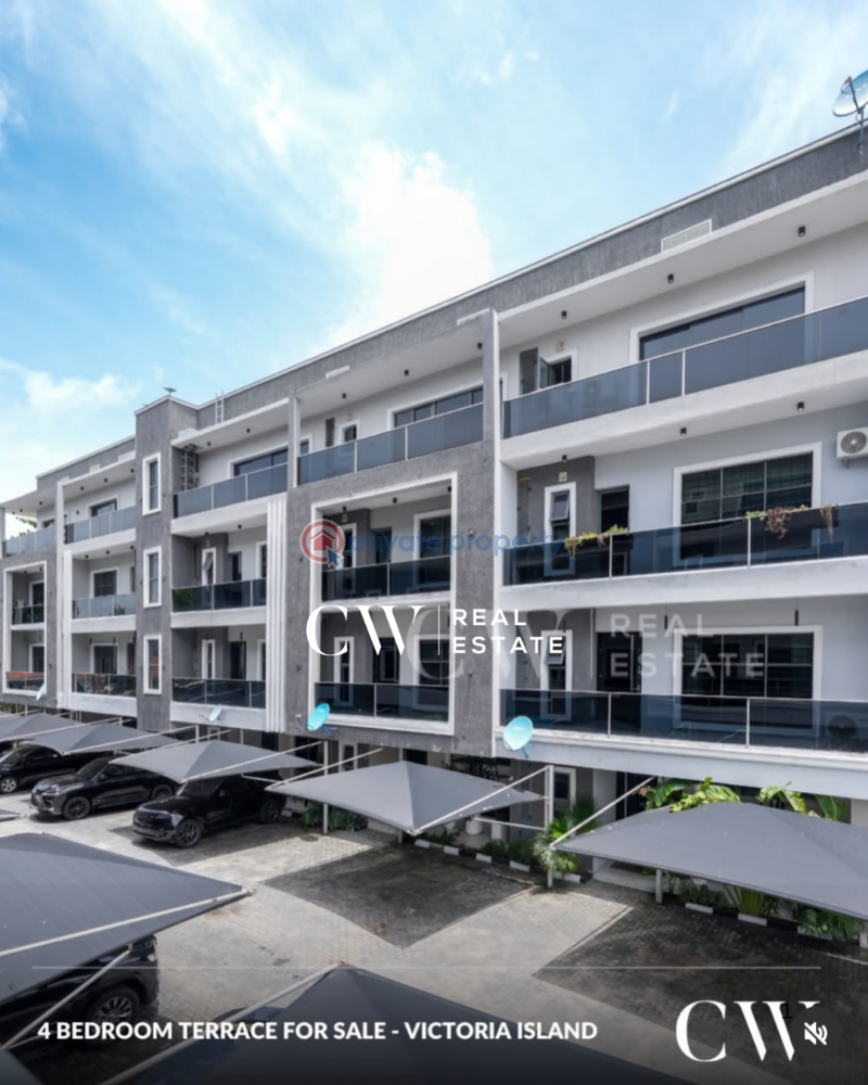 4 bedroom Terraced Duplex For Rent Victoria Island Lagos - 0