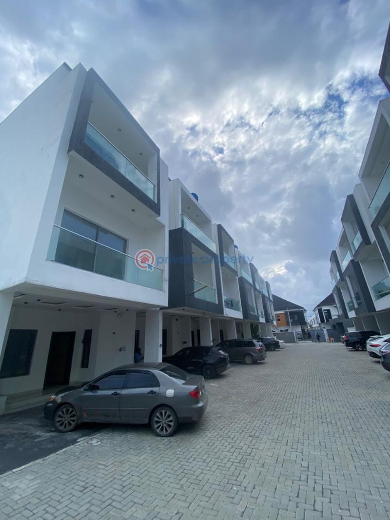 4 bedroom Terraced Duplex For Rent Orchid Road Along Lekki Expressway Lagos - 0