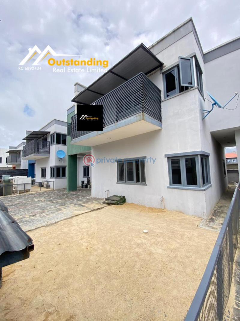 4 bedroom terrace duplex with it compound and bq - 12 4 bedroom Terraced Duplex For Sale Ologolo Lekki Lagos - 12