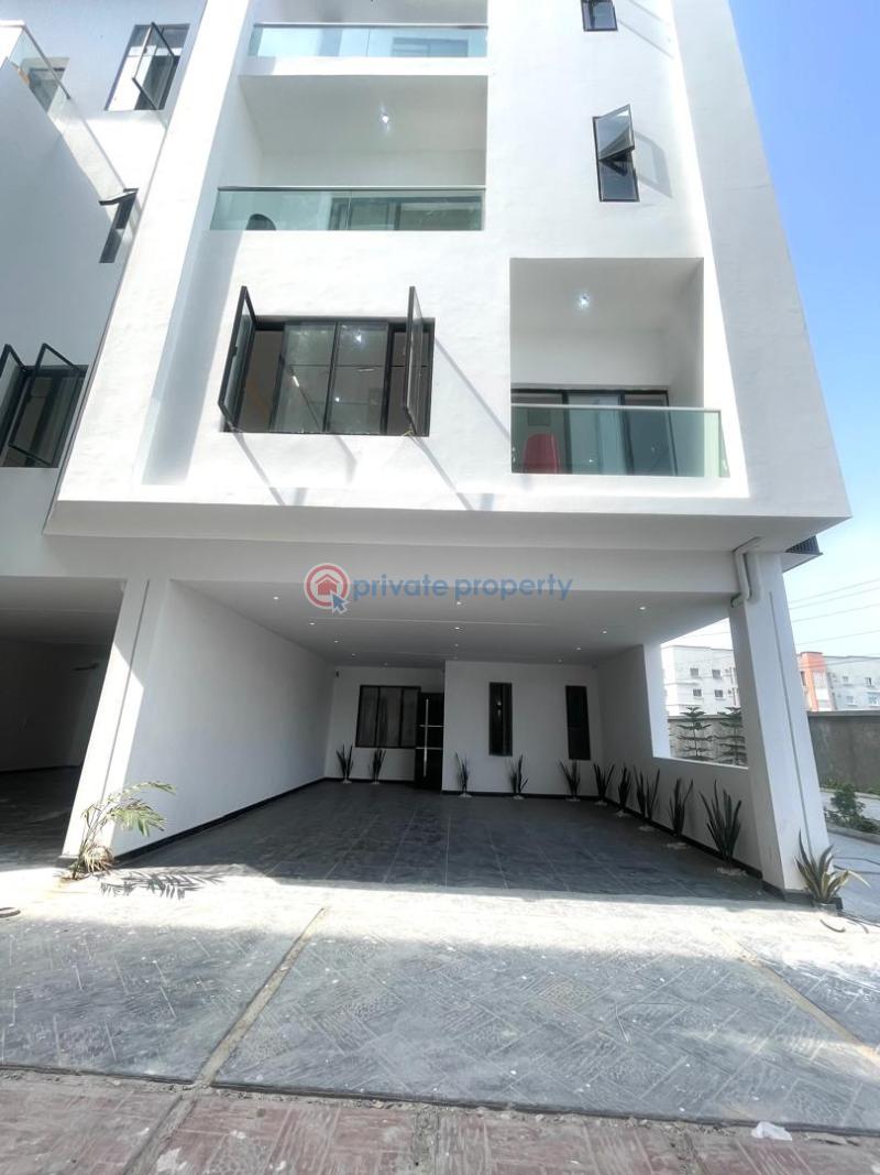 4-bedroom terrace duplex with study room - 2 4 bedroom Terraced Duplex For Sale Ikate Elegushi Lekki Lagos - 2