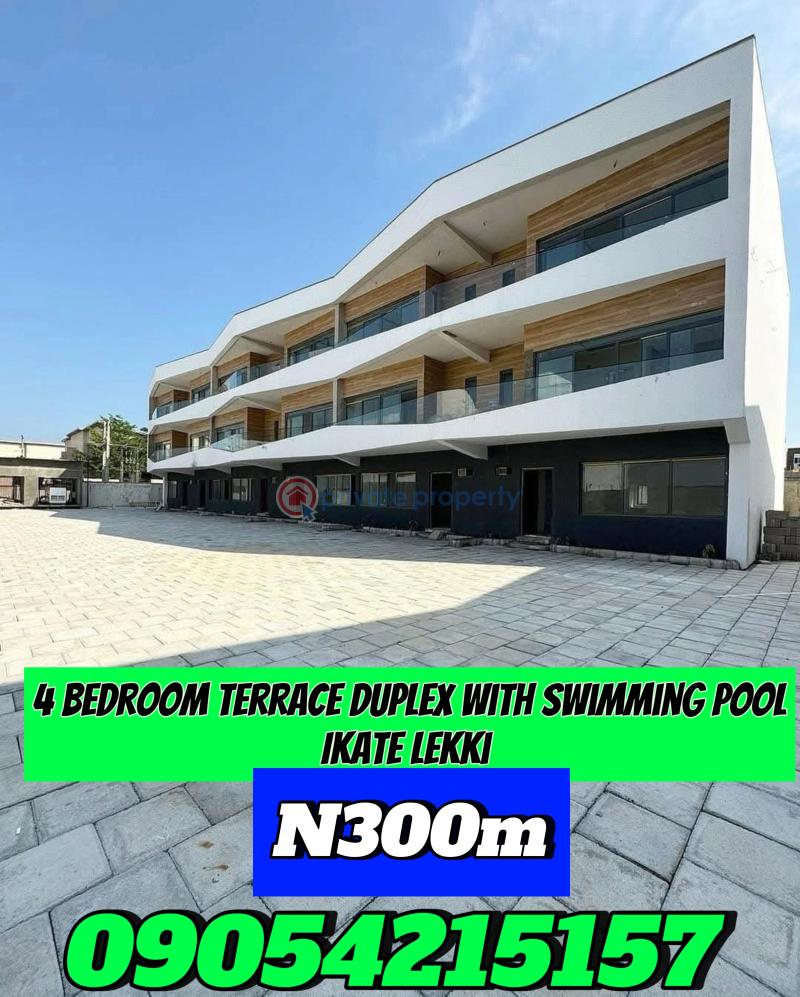 4 bedroom Terrace For Sale Ikate Elegushi Lekki Lagos - 0