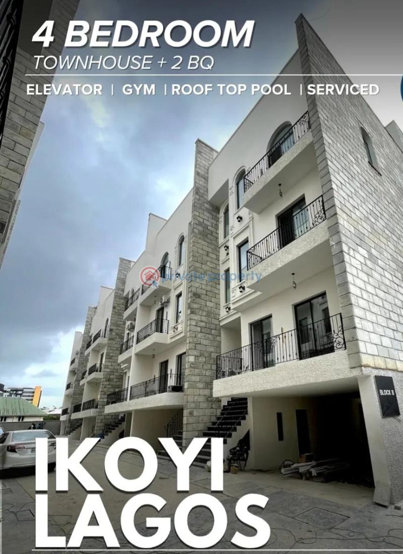 4 bedroom Terrace For Sale Old Ikoyi Lagos - 0