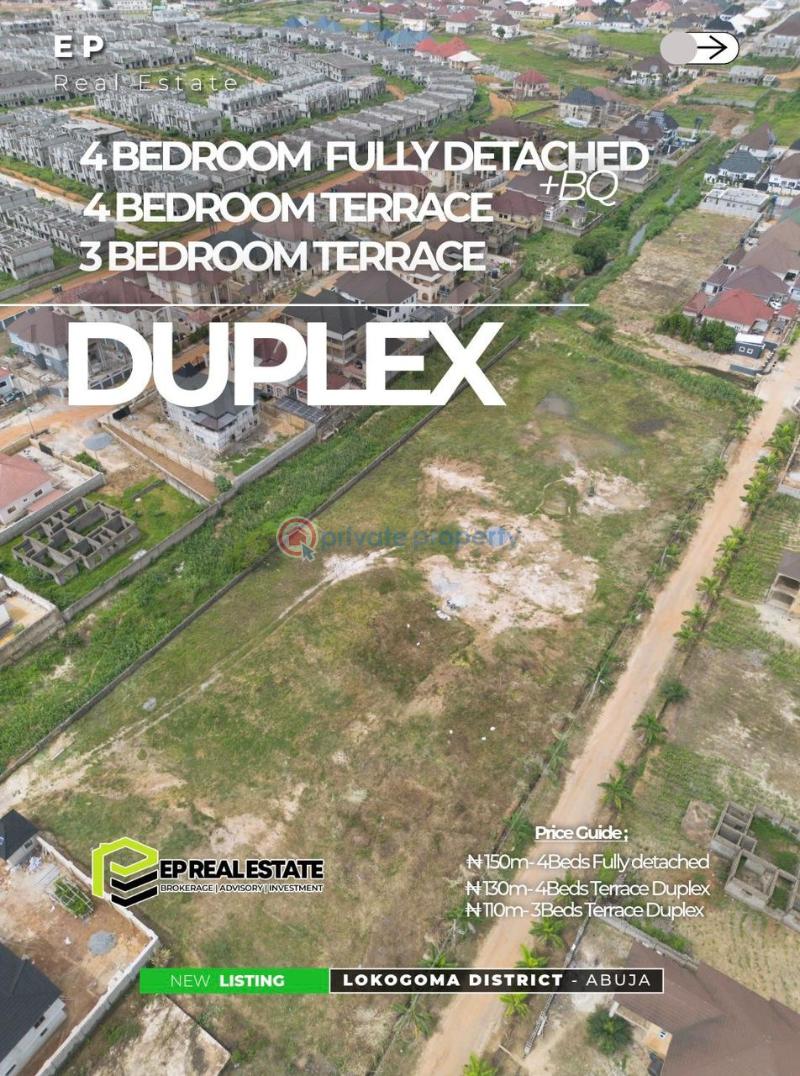 4 bedroom terrace with bq - 2 4 bedroom House For Sale Lokogoma Abuja Phase 2  - 2