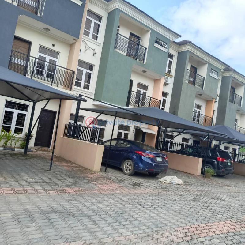 4 bedroom Terrace For Rent Chevron Lekki Lagos Inside An Estate Chevron Drive Lekki Lagos - 12