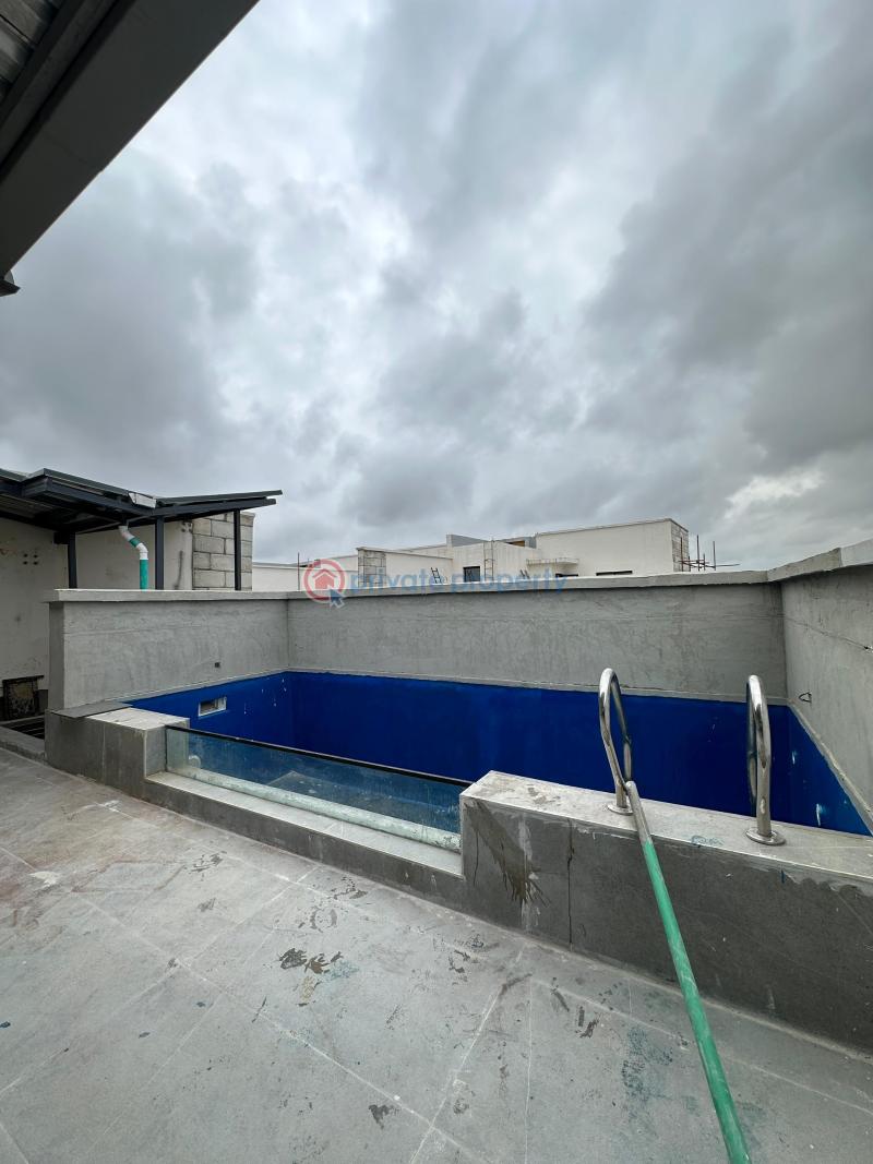 4 bedroom terrace with rooftop swimming pool, gym, elevator and bq - 9 4 bedroom Terraced Duplex For Sale Old Ikoyi Lagos - 9