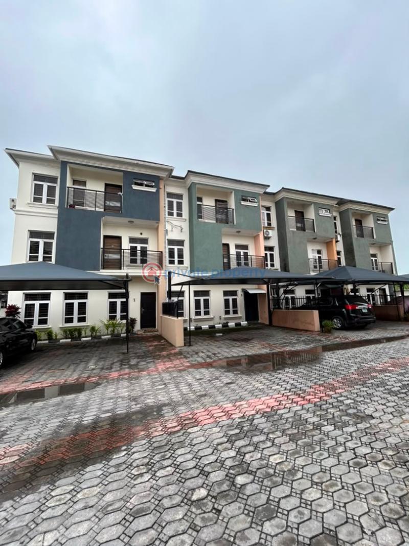 4 bedroom Terraced Duplex For Rent Chevron Drive Lekki Lagos - 1