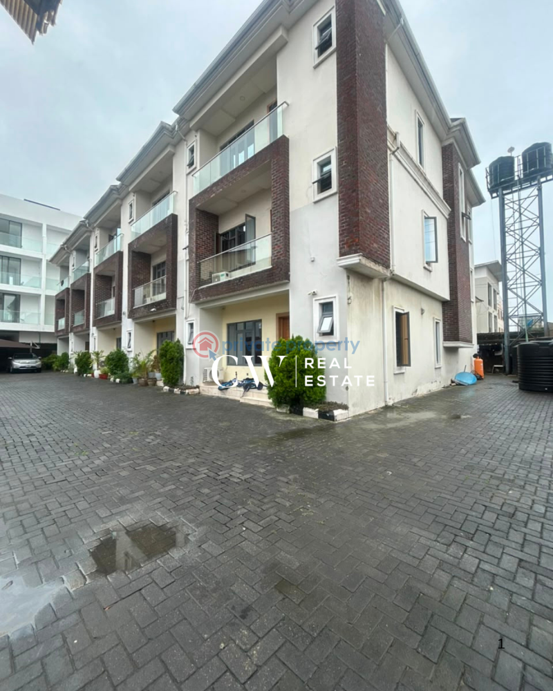 4 bedroom Terraced Duplex For Rent Lekki Lagos - 0