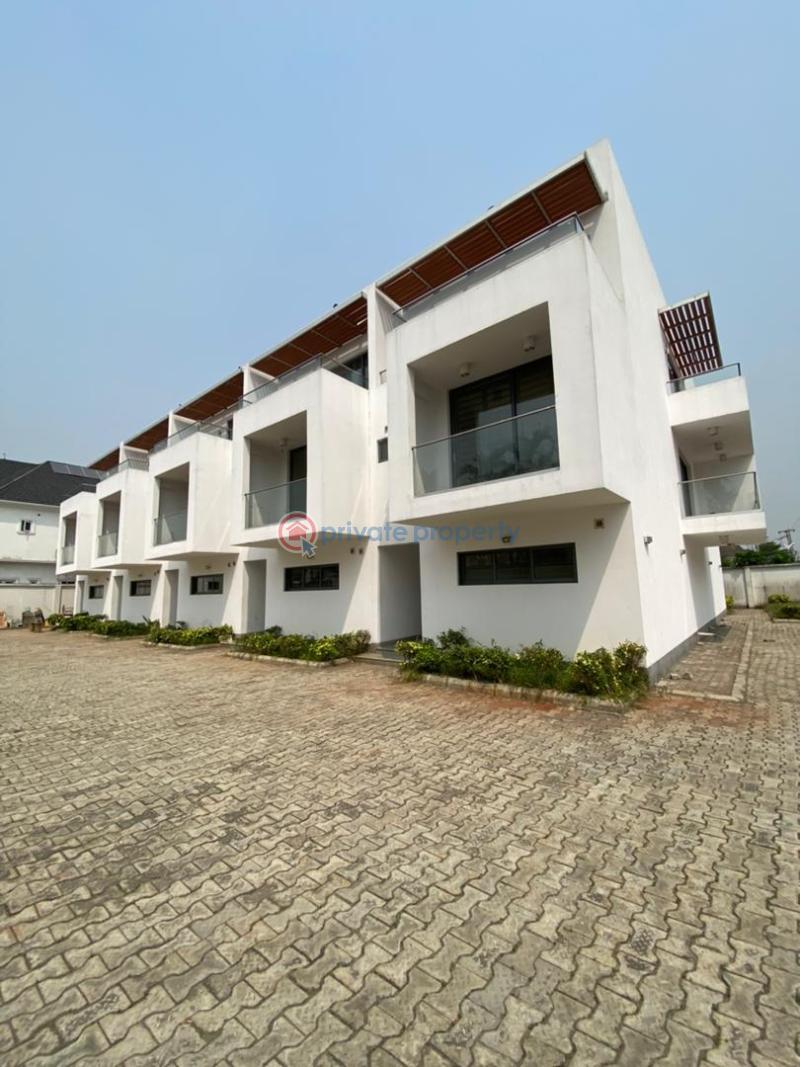 4-bedroom terraced houses with bq & courtyard for sale in chevron alternative road, lekki - 19 4 bedroom Block Of Flats For Sale Chevron Drive Alternative Drive Chevron Drive Lekki Lagos - 19