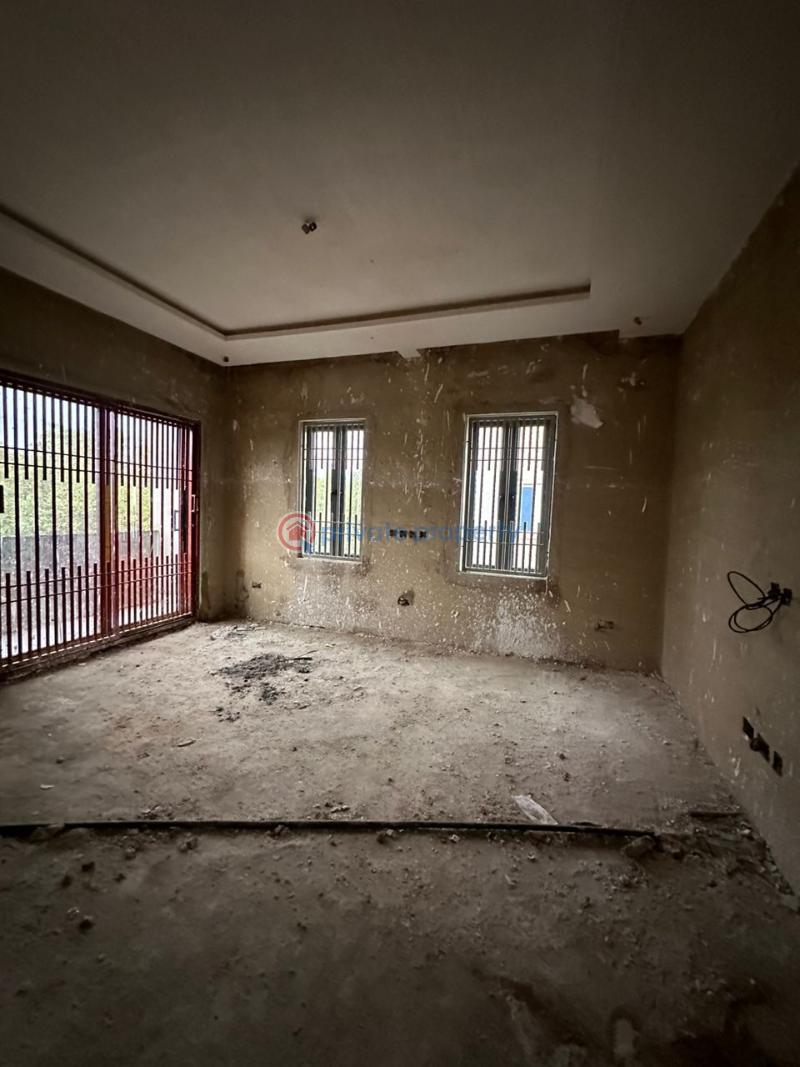 4 bedrooms carcass - 8 5 bedroom Semi detached Duplex For Sale Life Camp Abuja Phase 3  - 8