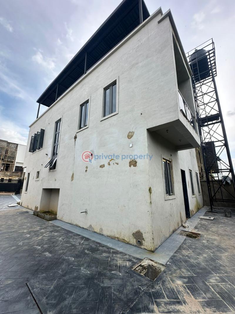 4 bedrooms carcass - 0 5 bedroom Semi detached Duplex For Sale Life Camp Abuja Phase 3  - 0