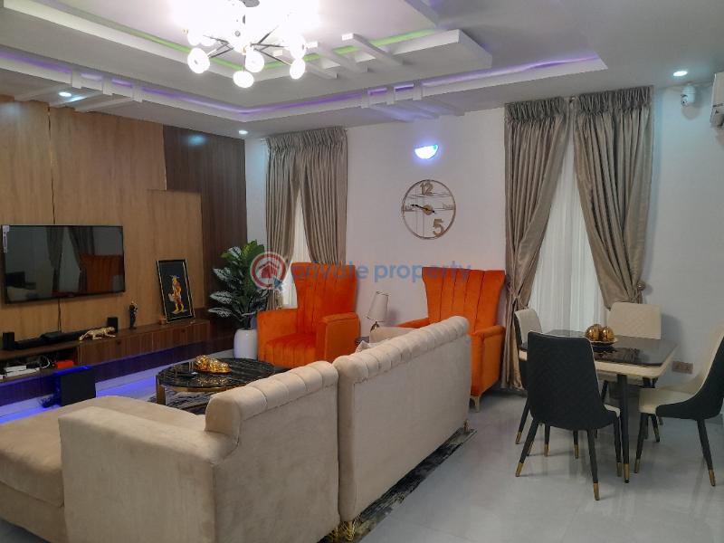 4 bedroom Semi detached Duplex Short let Mayfair Gardens Estate Awoyaya Ibeju-Lekki Lagos - 1