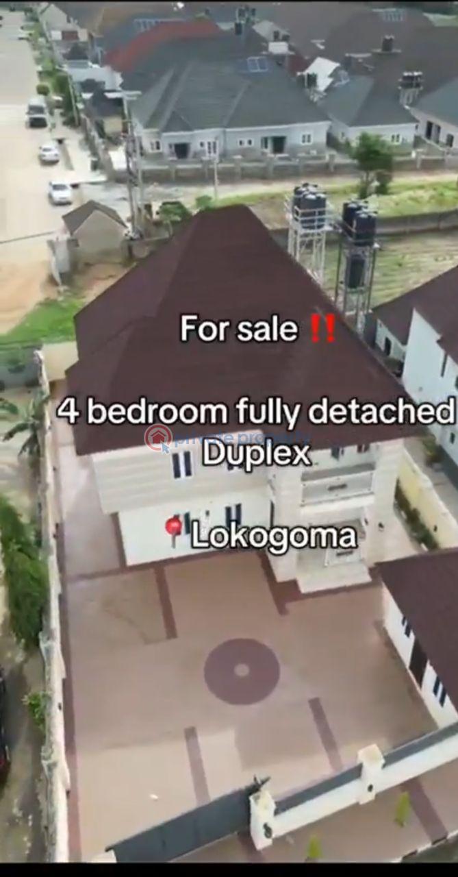 4 bedroom Detached Duplex For Sale Estate Lokogoma Abuja Phase 2 