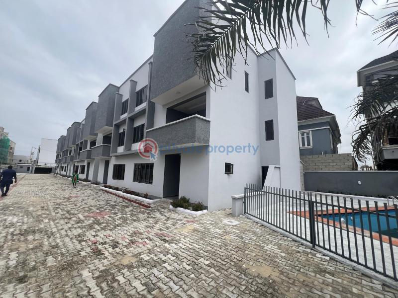 4 bedrooms terrace duplex  for sale - 1 4 bedroom Terraced Duplex For Sale Ologolo Lekki, Lagos State Ologolo Lekki Lagos - 1