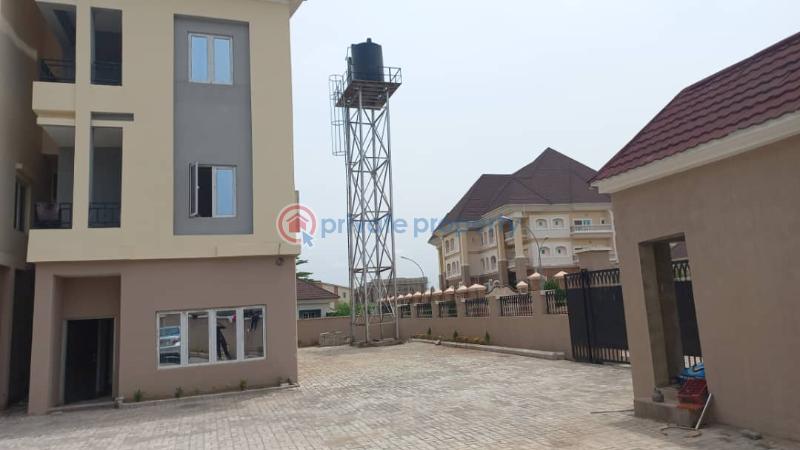 4 bedrooms terrace duplex with a room bq - 3 4 bedroom Terraced Duplex For Sale Guzape Abuja Phase 1  - 3